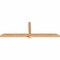 Ekena Millwork Eugene Smooth Timber Gable Bracket, Western Red Cedar, 84"W x 28"H x 3 1/2"D x 3 1/2"F, 8/12 Pitch GBW084X28X0404EUG00SWR - alternate 5